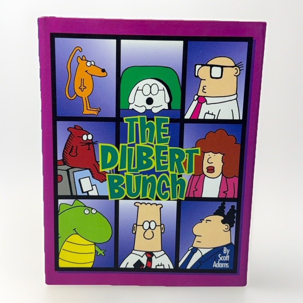 The Dilbert Bunch Hardcover Book Scott Adams Main Street Editions Comic Humor